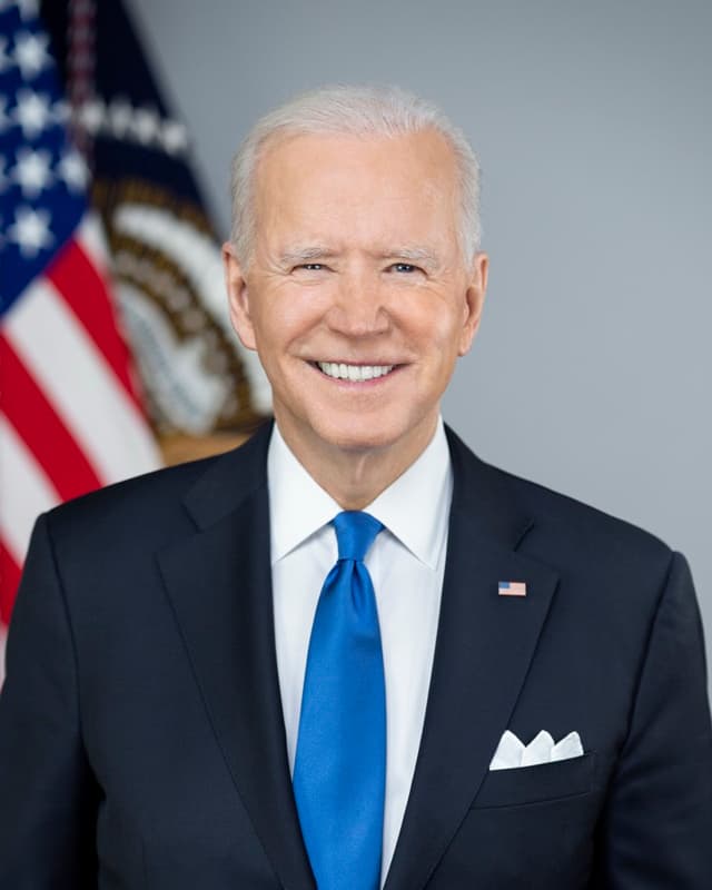 Official portrait of Joe Biden