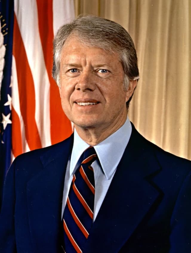 Official portrait of Jimmy Carter