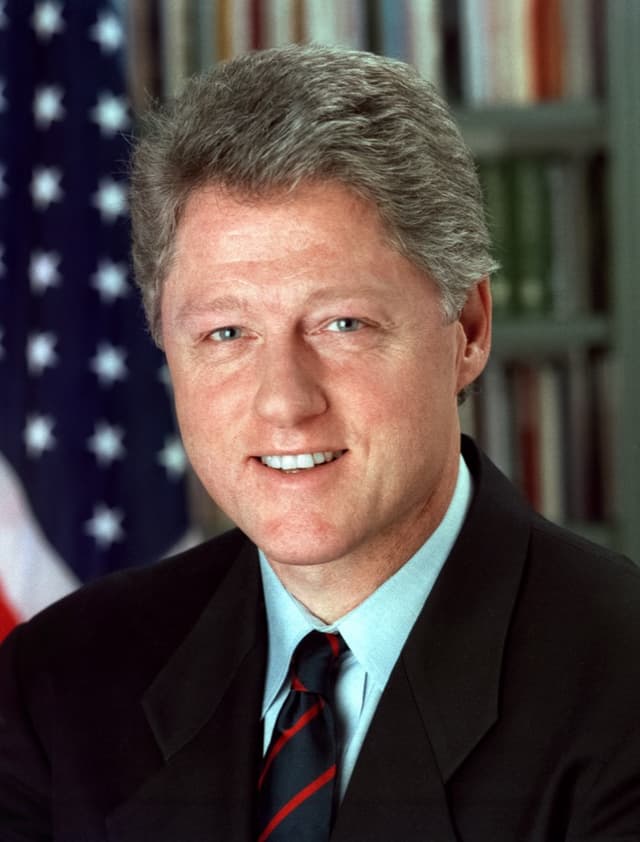 Official portrait of Bill Clinton