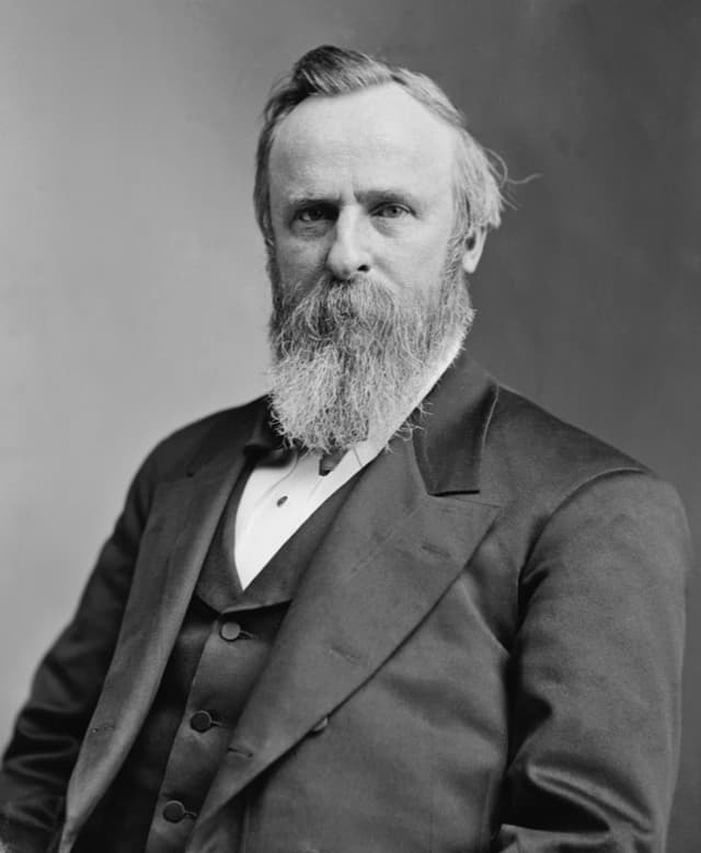 Official portrait of Rutherford B. Hayes