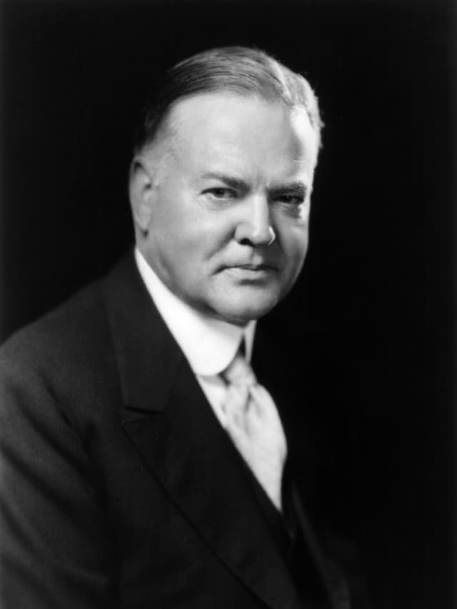Official portrait of Herbert Hoover