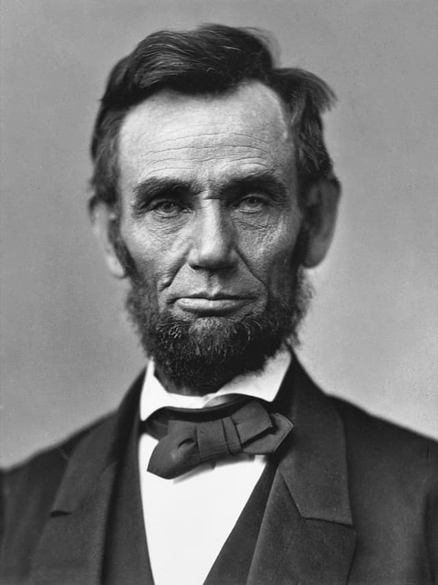 Official portrait of Abraham Lincoln