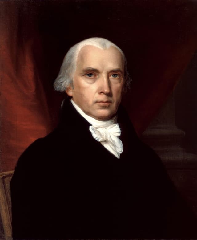 Official portrait of James Madison
