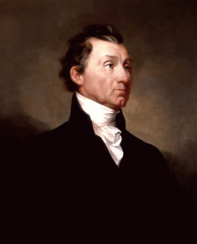 Official portrait of James Monroe