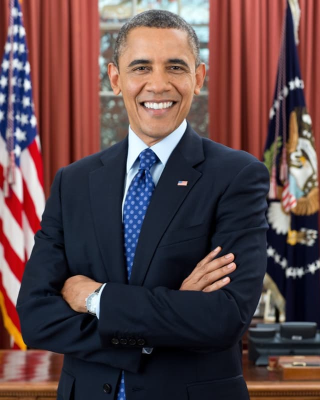 Official portrait of Barack Obama