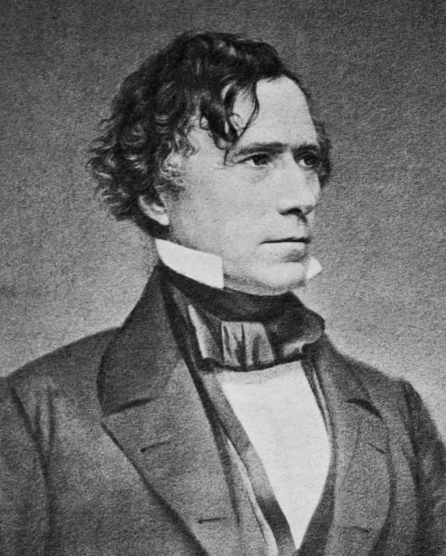 Official portrait of Franklin Pierce