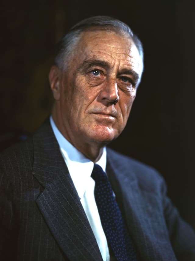Official portrait of Franklin D. Roosevelt