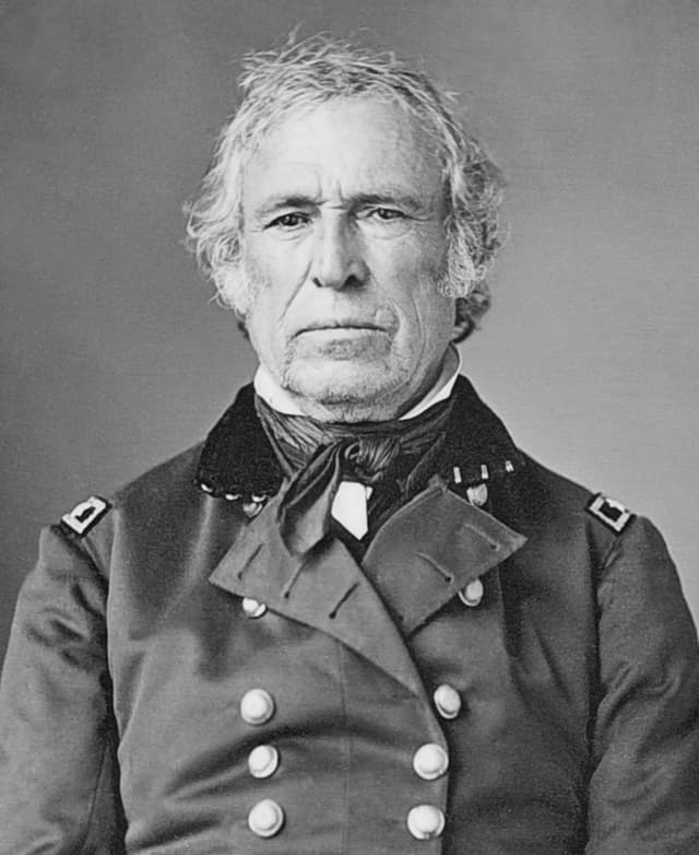 Official portrait of Zachary Taylor