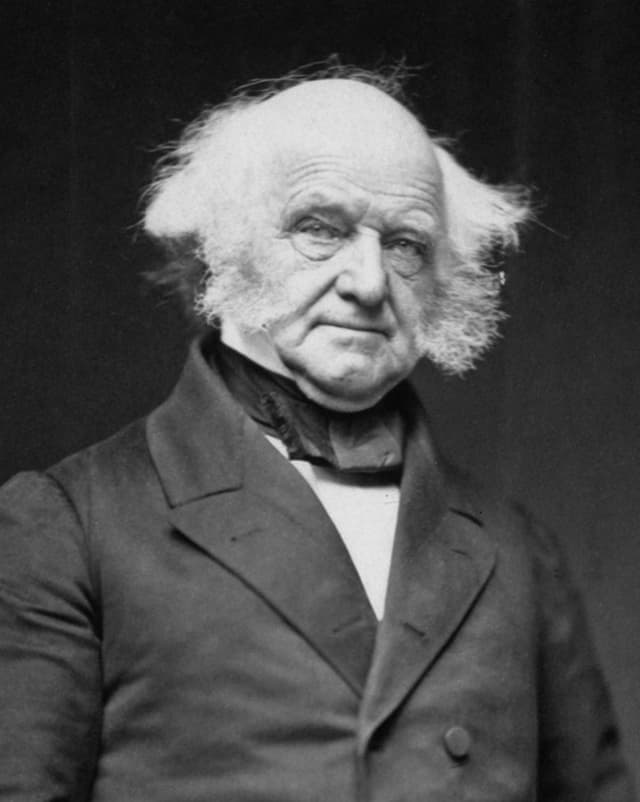 Official portrait of Martin Van Buren