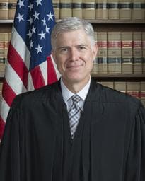 Official portrait of Neil M. Gorsuch
