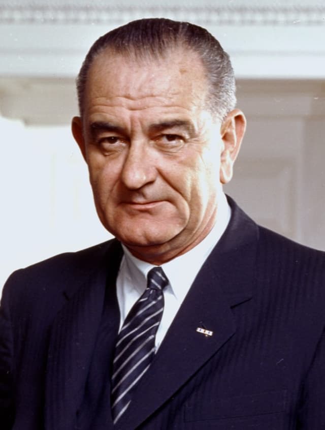 Official portrait of Lyndon B. Johnson