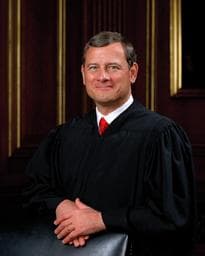 Official portrait of John G. Roberts Jr.